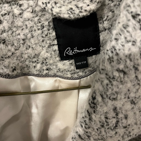 Reitmans Gray Bouclair coat - Picture 3 of 4